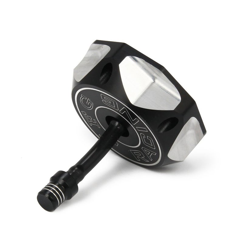 YSMOTO Dirt Bike Gas Fuel Tank Cap With Air Vent Hose for DRZ50 DRZ70 RMZ250 DRZ125 DRZ400 LT-R450 LT-Z400 LT-Z250 TC250 TE250 SM250R Grizzly300/350/450 Banshee350 And More Dirt Pit Bike ATV, Black - Image 1